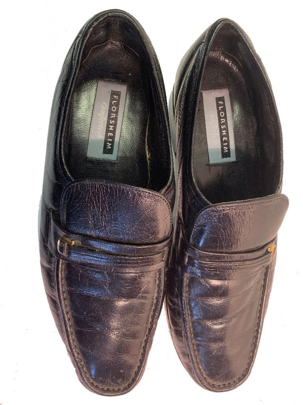 Mens size 9.5 D. Florsheim dress shoes